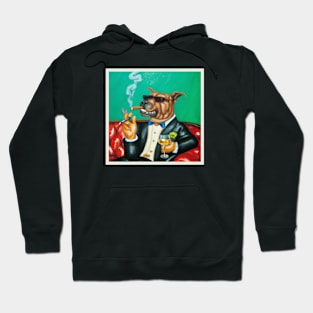 The Gambling Pit Bull Hoodie